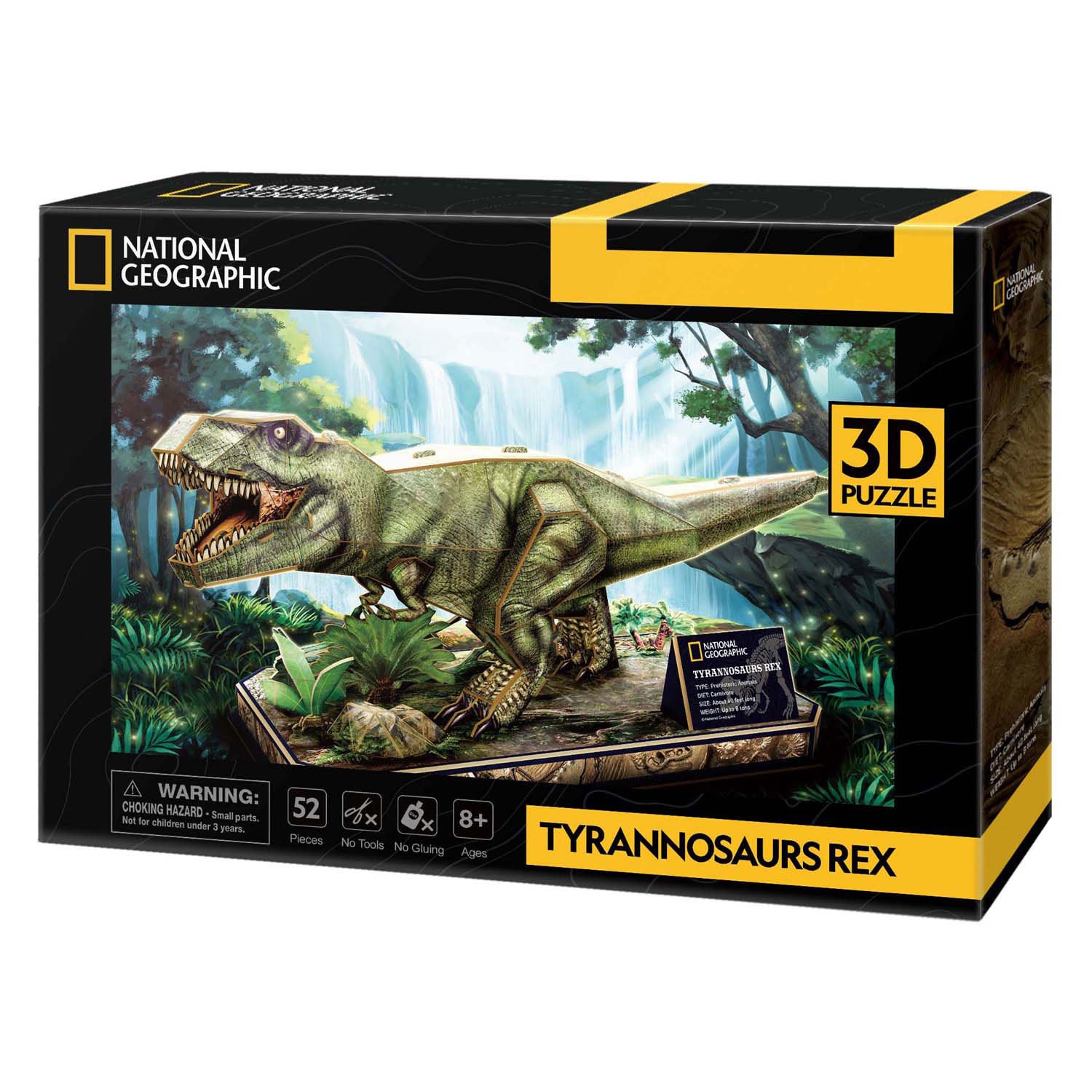 Cubic fun 3d puzzel national geographic t-rex