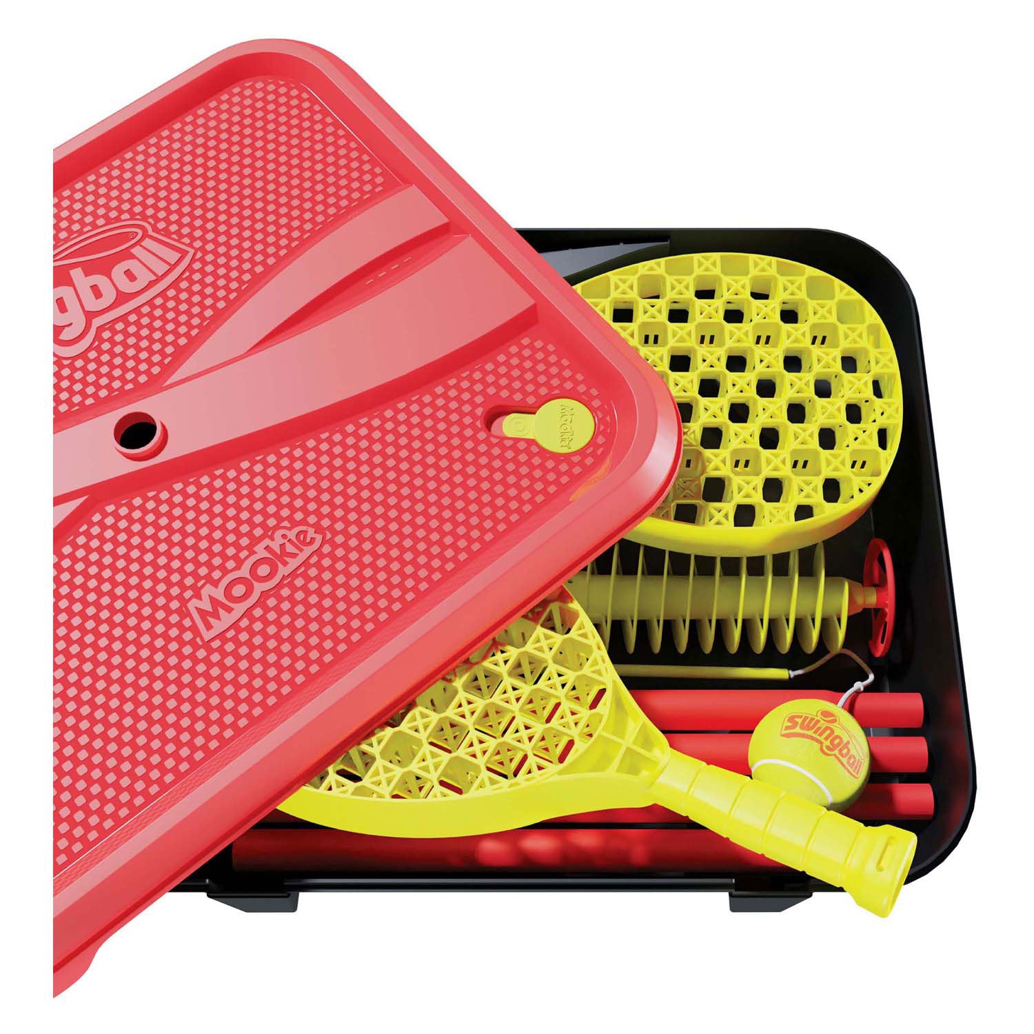 Abi mookie swingball tennisspeelset rood