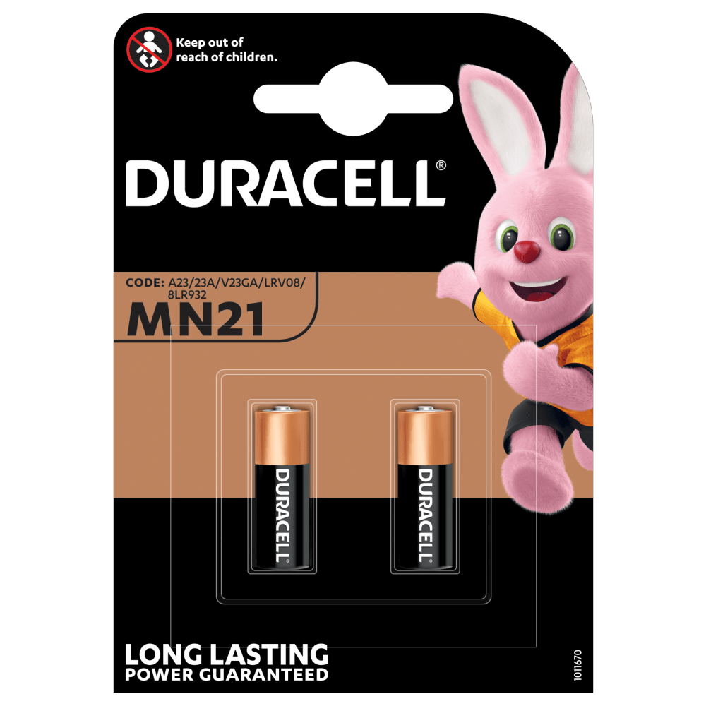 Battery sales europe b.v. duracell batterij mn21 a23 k23a lrv08 12v alkaline (2st)