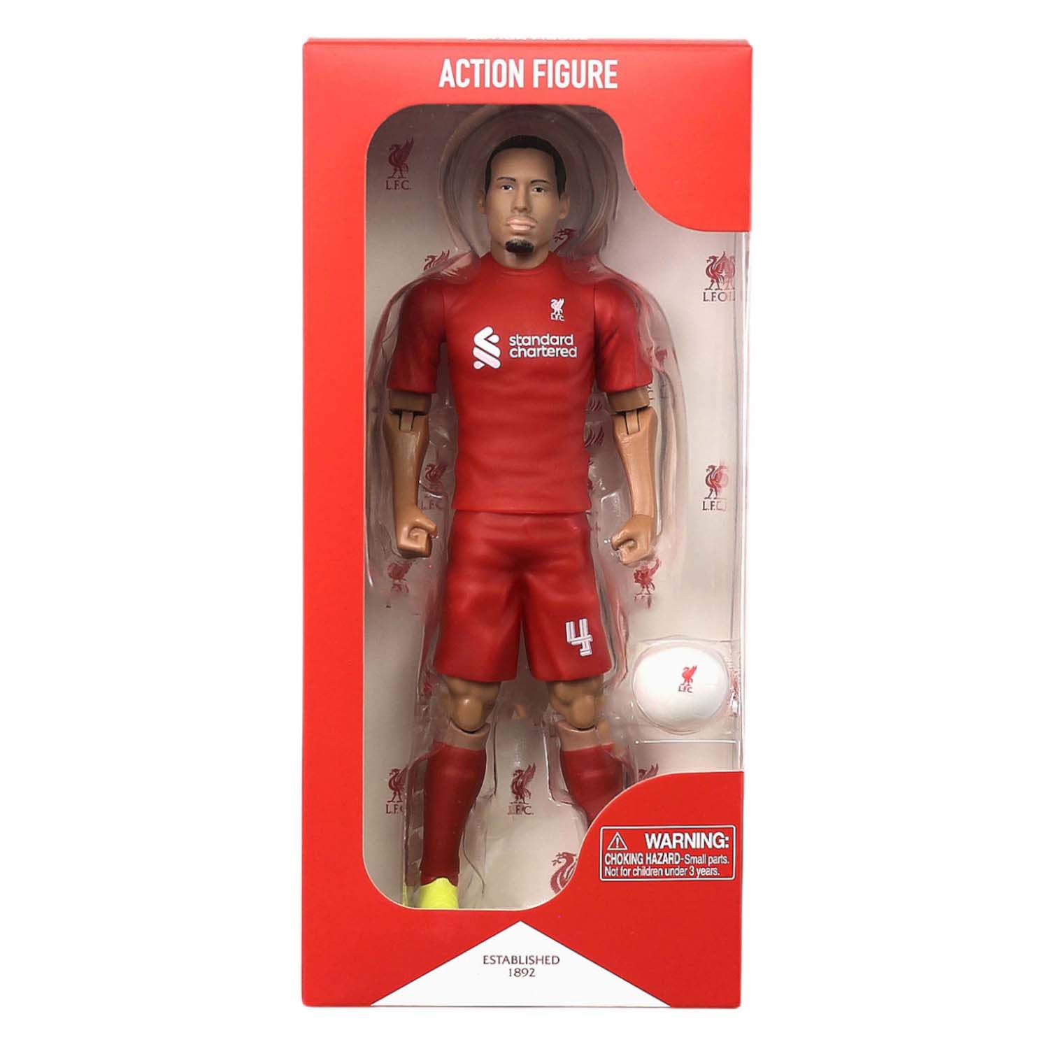 Voetbalfiguur Liverpool Virgil van Dijk, 20cm