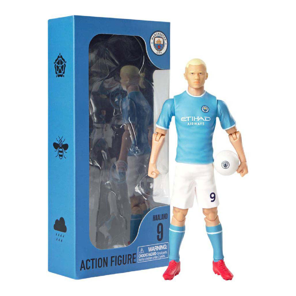 Voetbalfiguur manchester city erling haaland, 20cm