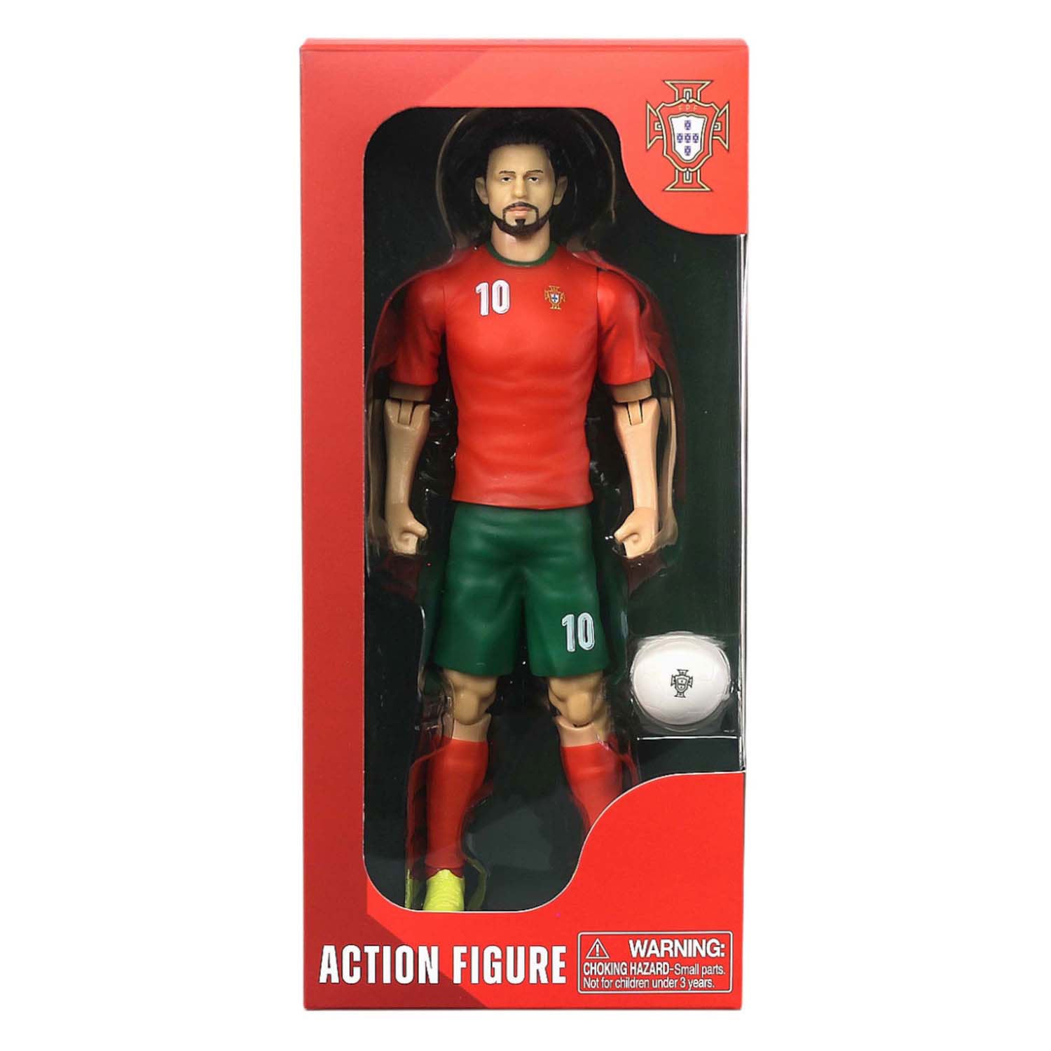 Voetbalfiguur portugal bernando silva, 20cm