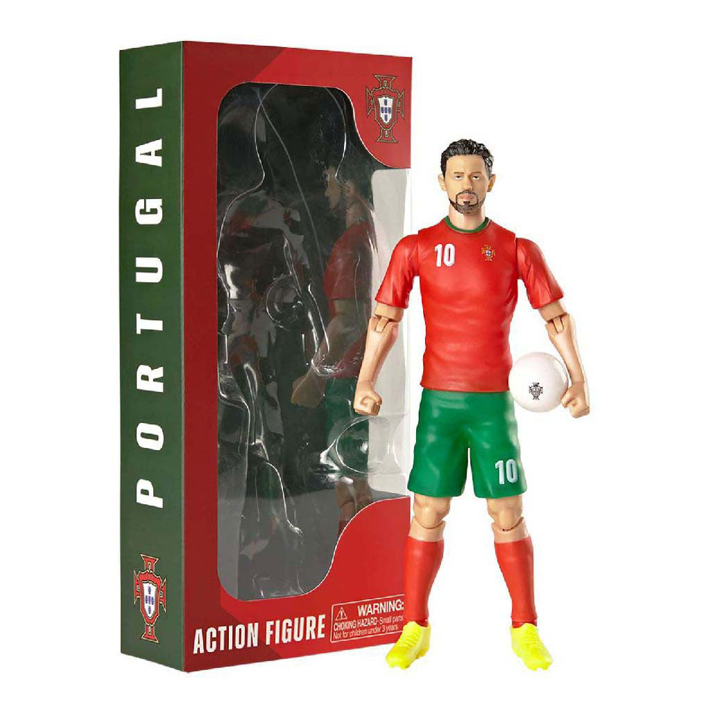 Voetbalfiguur portugal bernando silva, 20cm