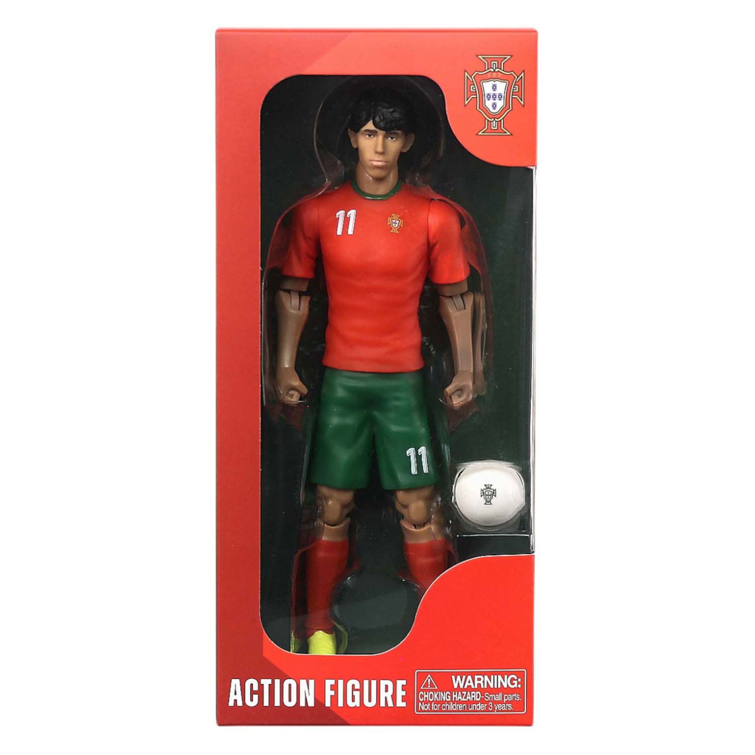 Voetbalfiguur portugal joao felix, 20cm