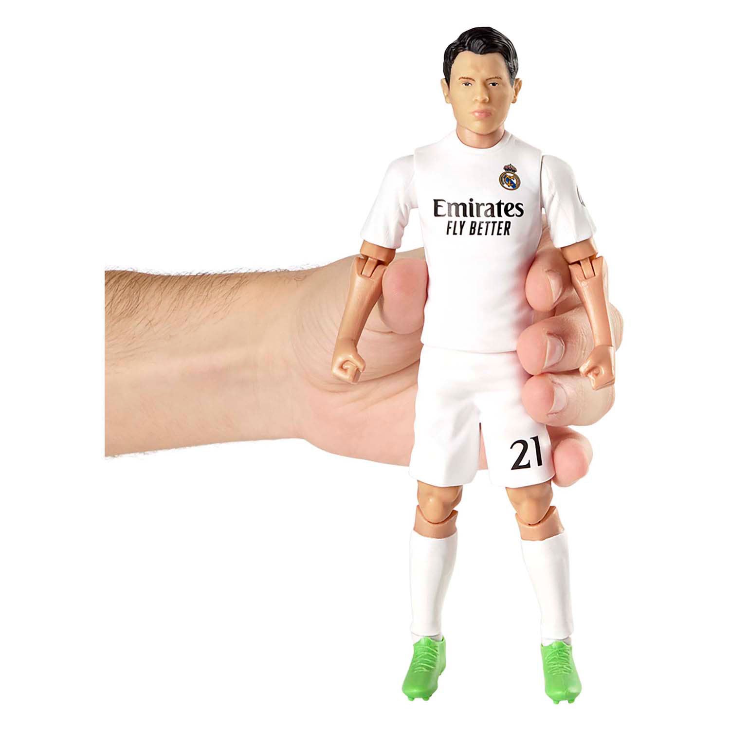 Voetbalfiguur echte madrid brahim diaz, 20cm