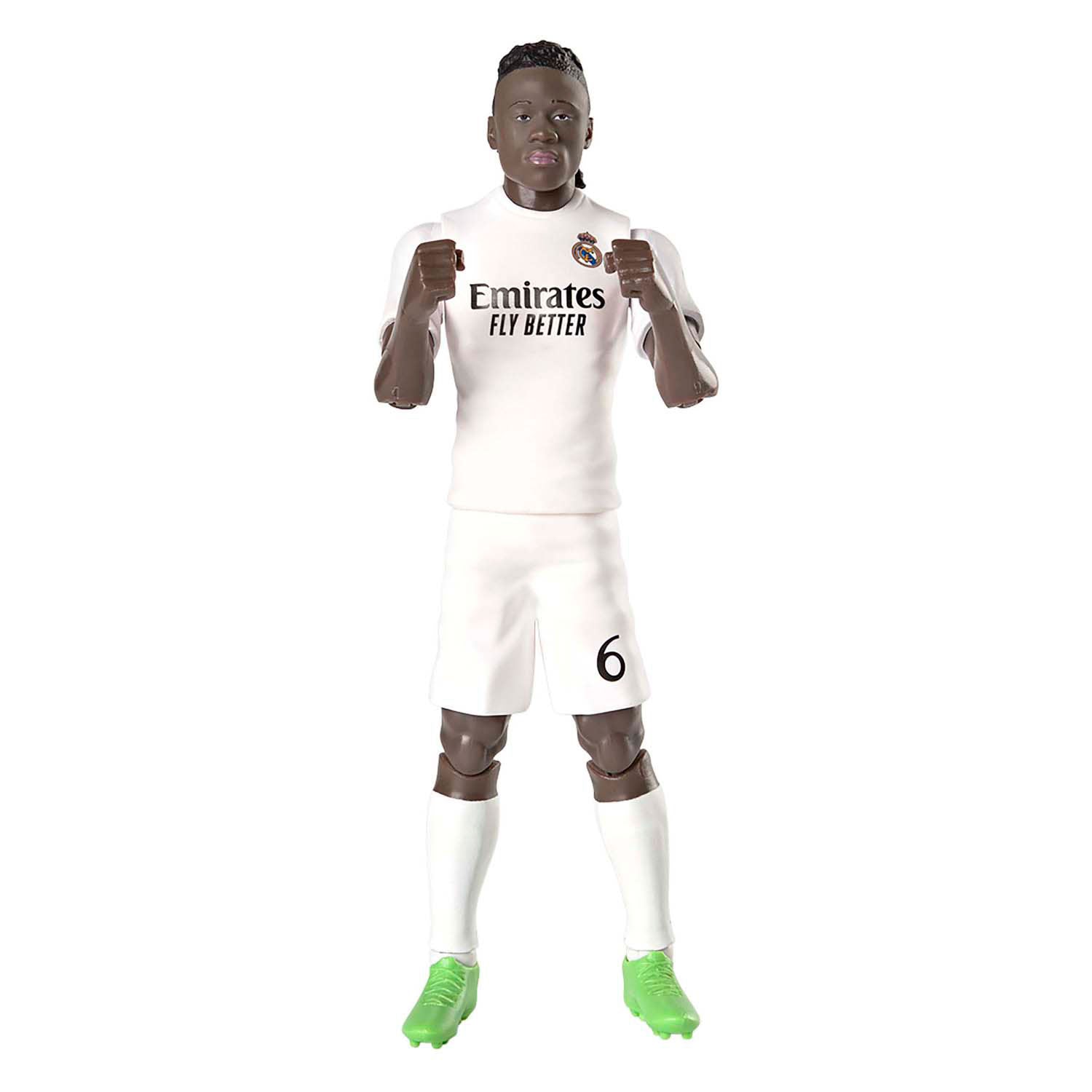 Sockers voetbalfiguur real madrid eduardo camavinga, 20cm