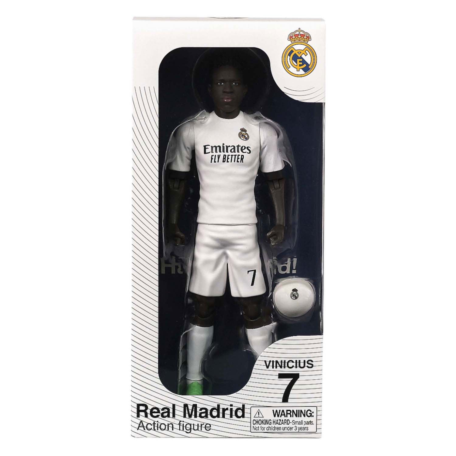Voetbalfiguur real madrid vinicius junior, 20cm