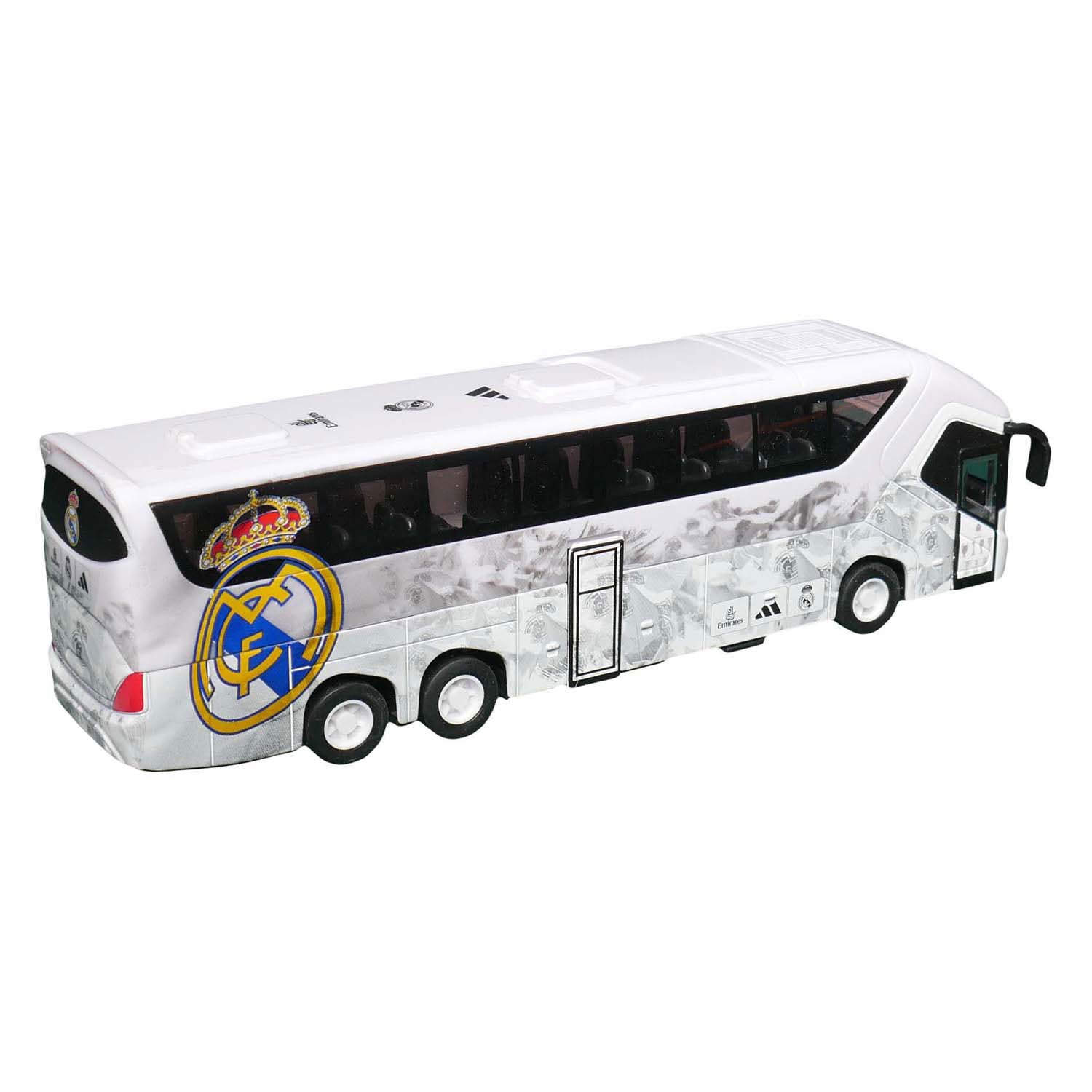 Real madrid team bus