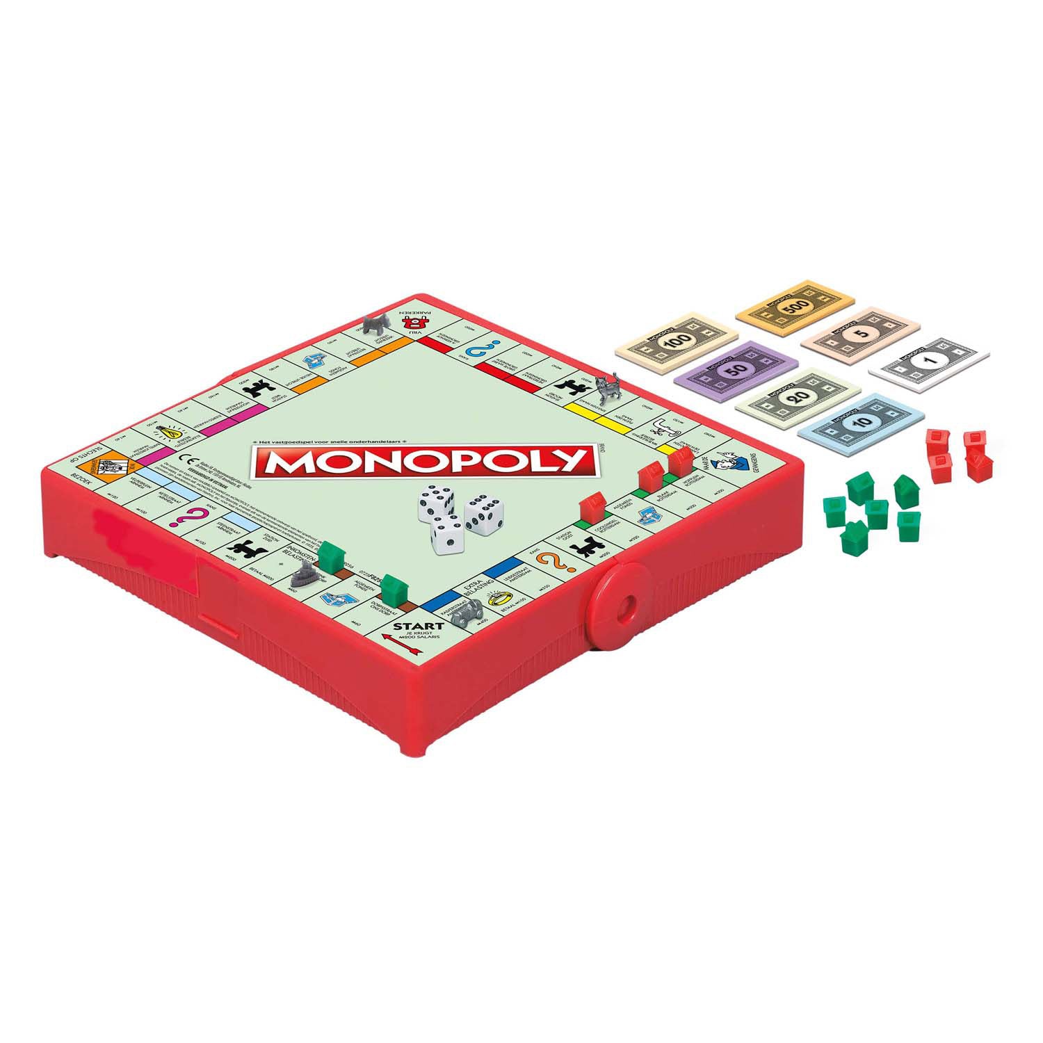 Hasbro monopoly reisspel 2-4 spelers
