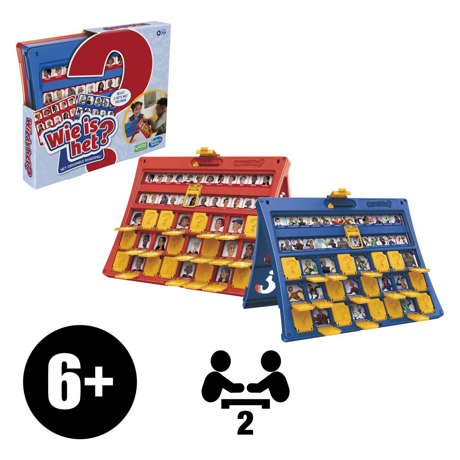 Hasbro gaming wie is het? spel - 2 spelers