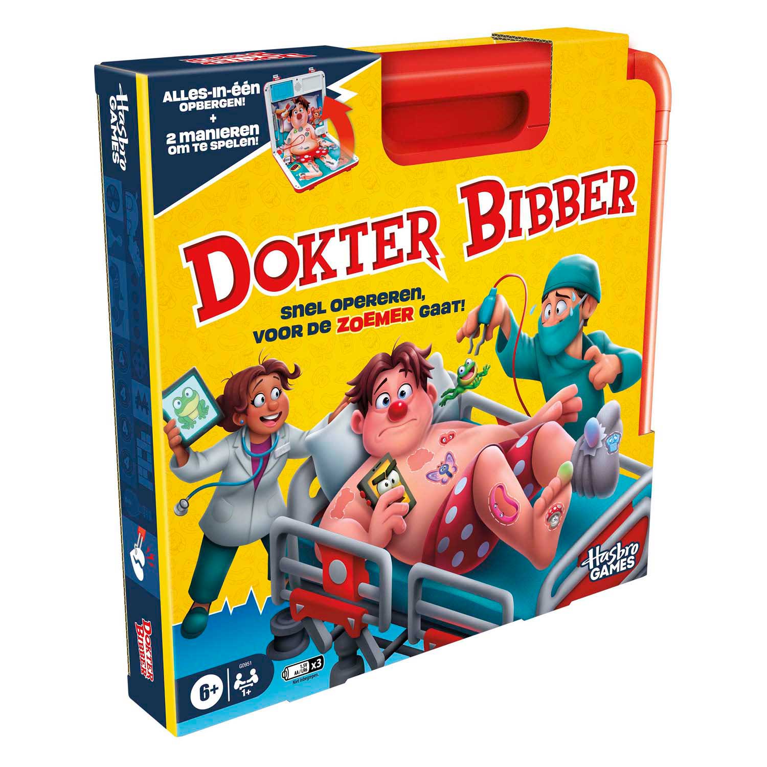 Hasbro gaming dokter bibber - actiespel