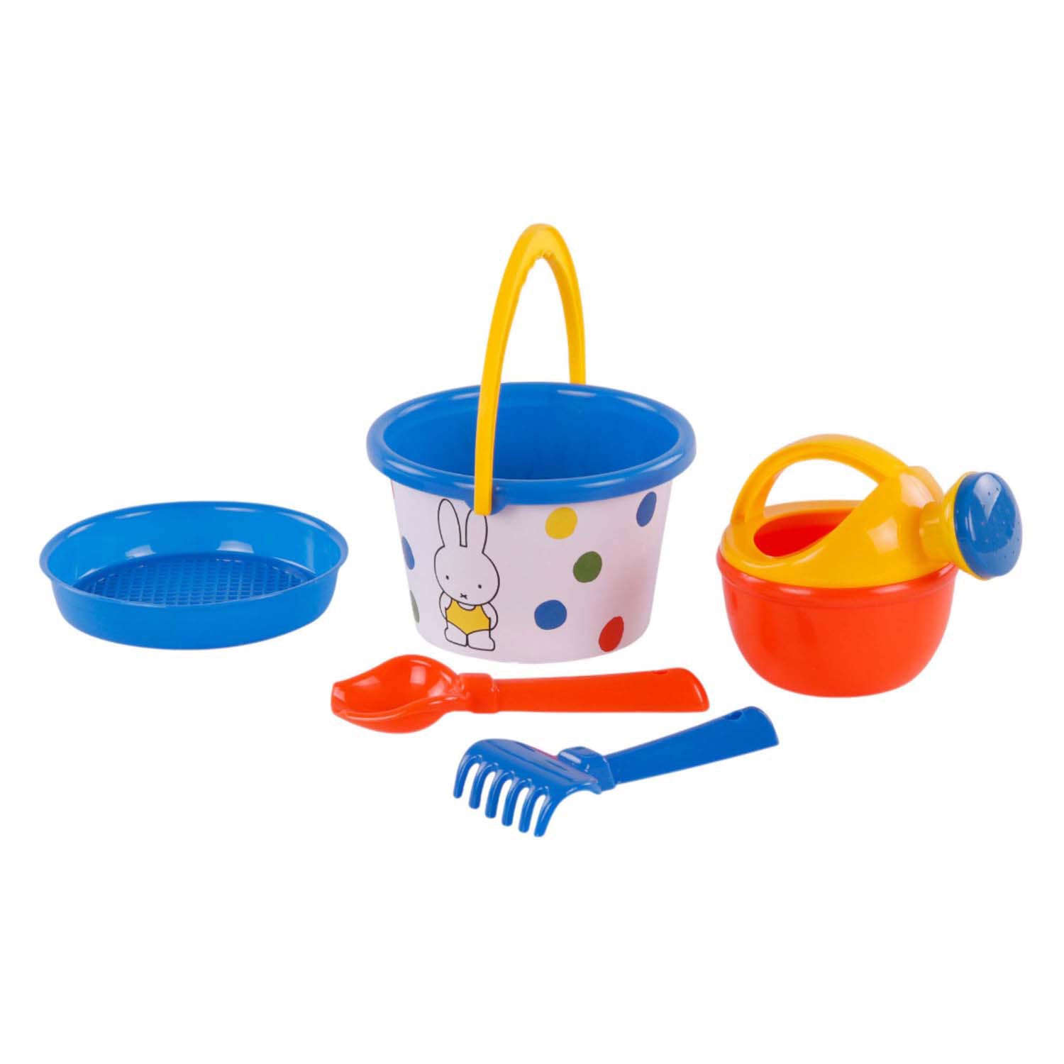 Rubo toys nijntje strandset 9,5cm - 5dlg..