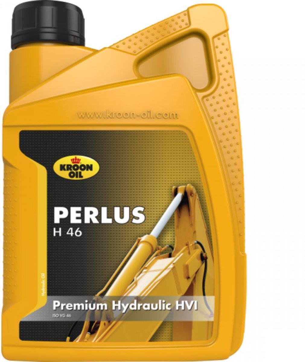 Kroon-oil perlus h 46 - hydraulische olie - viscositeit 46 - 1 liter - multigrade
