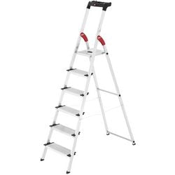 Trapladder hailo l80 comfortline 6 treden