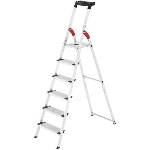 Trapladder hailo l80 comfortline 6 treden