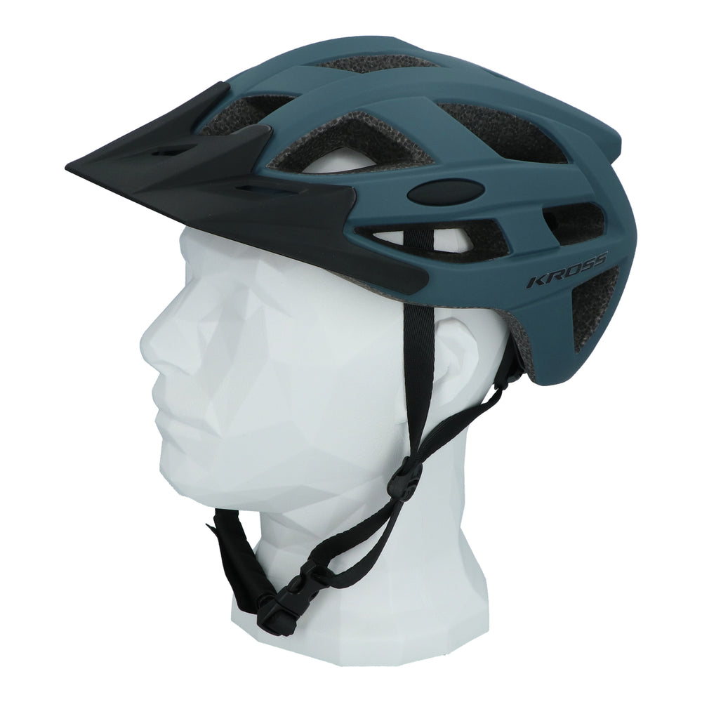 Kross fietshelm mtb city attivo l (58-61cm) - grijs
