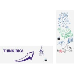 Whiteboard-folie legamster wrap-up wit 1200x101cm zelfklevend