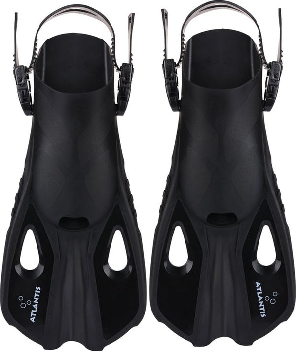 Atlantis snapper - zwemvliezen - flippers - volwassenen - zwart - 42-47