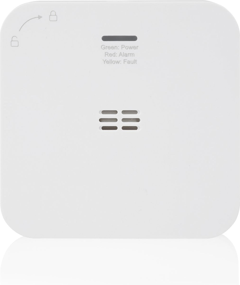 Smartwares fga-13800 - koolmonoxidemelder co melder - 85 db - levensduur 10 jaar - met app