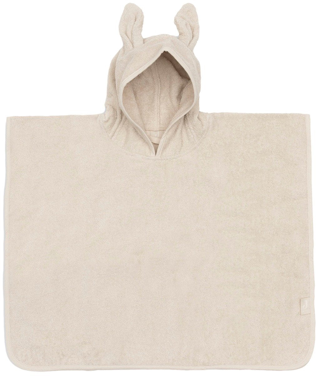 Jollein badponcho badstof sand