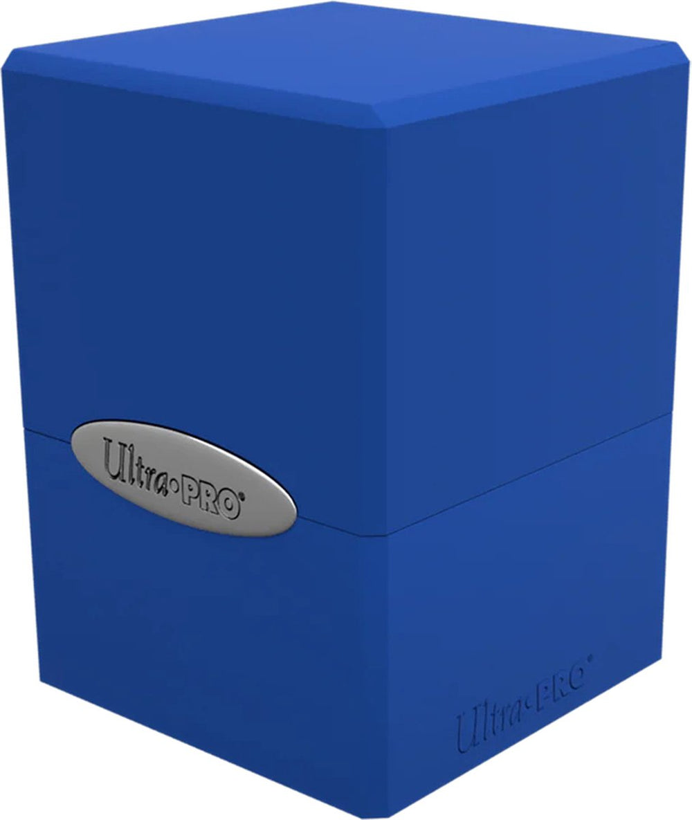Ultrapro ultra pro - deck box satijn kubus - pacifisch blauw