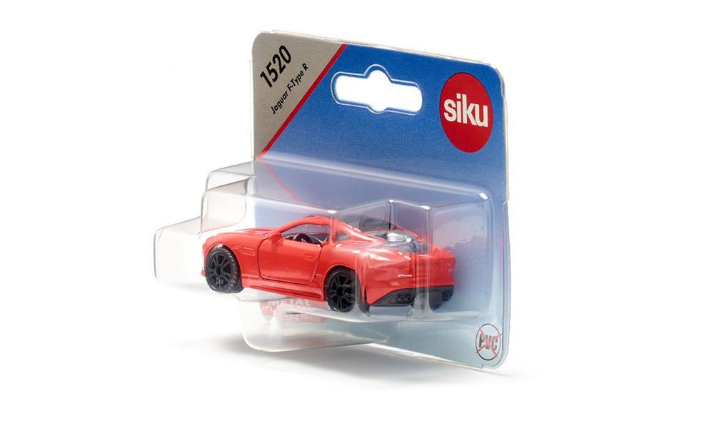 Siku 1520 jaguar f-type r 77x34x23 mm metallic rood