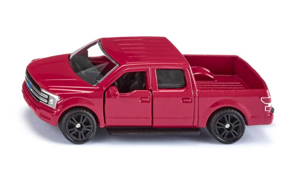 Siku 1535 ford f150 pick-up 89x32x26mm metallic rood
