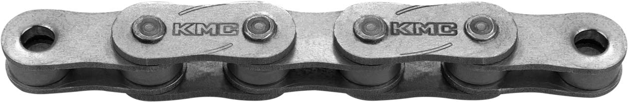 KMC Z1eHX Narrow EPT Extra Long 128 schakels E-bike Lock - 7.8mm Pin - Donker Zilver