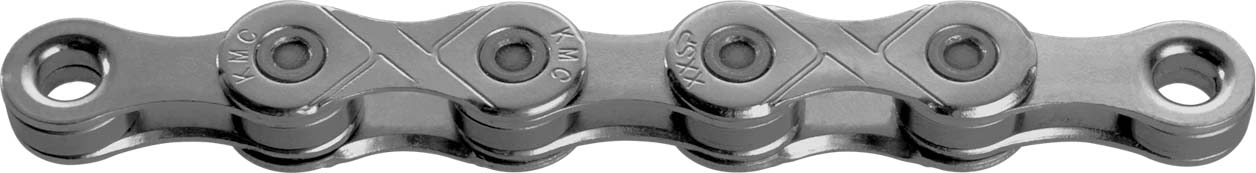 KMC Fietsketting E1 EPT 110 schakels, 1 2 X 3 32, Zilver, 306g