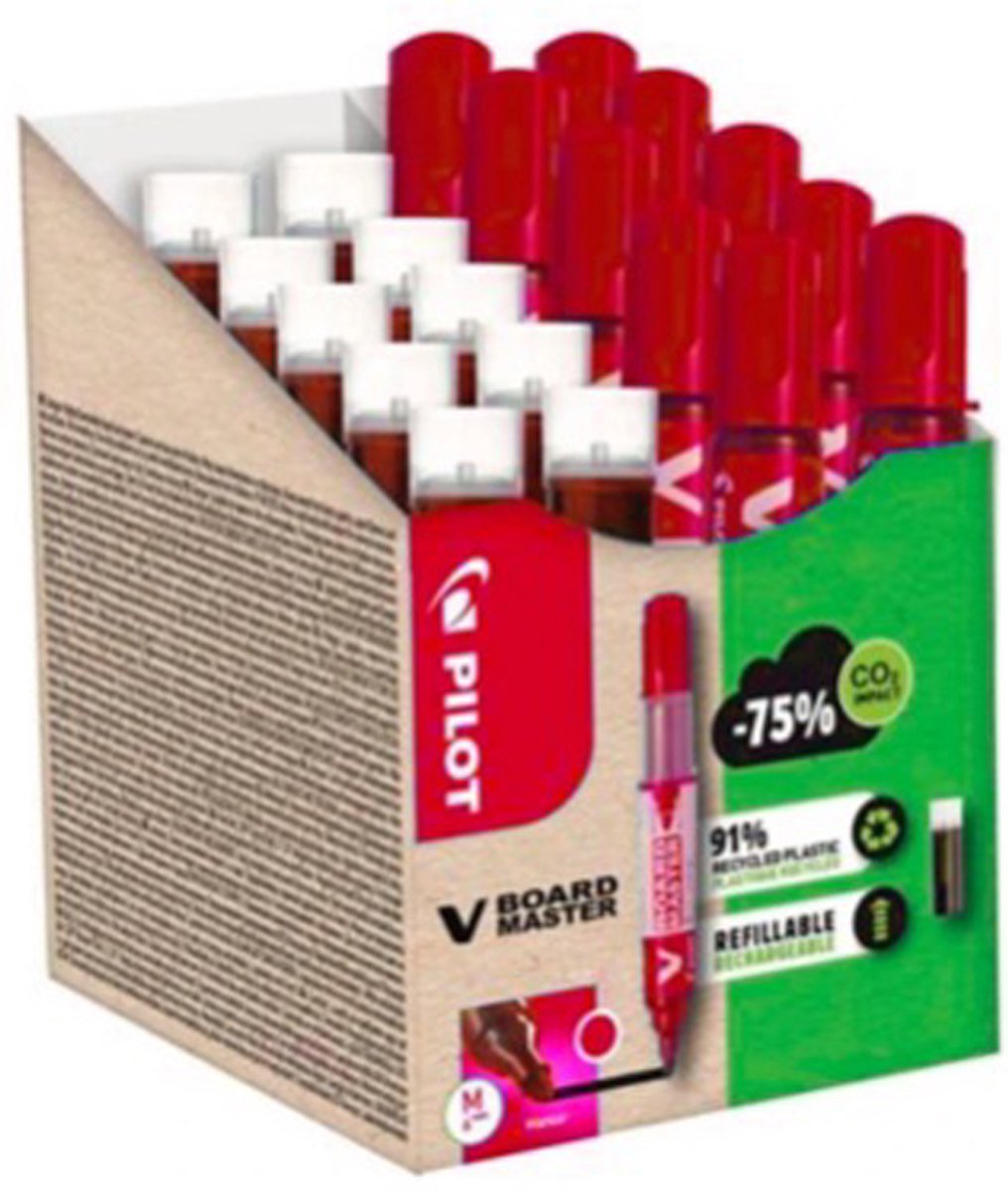 Pilot whiteboard-marker blauw 2,3 mm greenpack