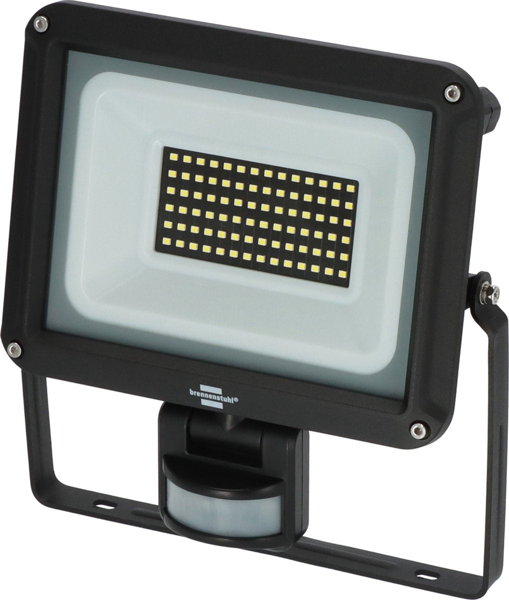 Brennenstuhl led bouwlamp jaro 7060 p met infrarood bewegingsmelder 5800lm, 50w, ip65