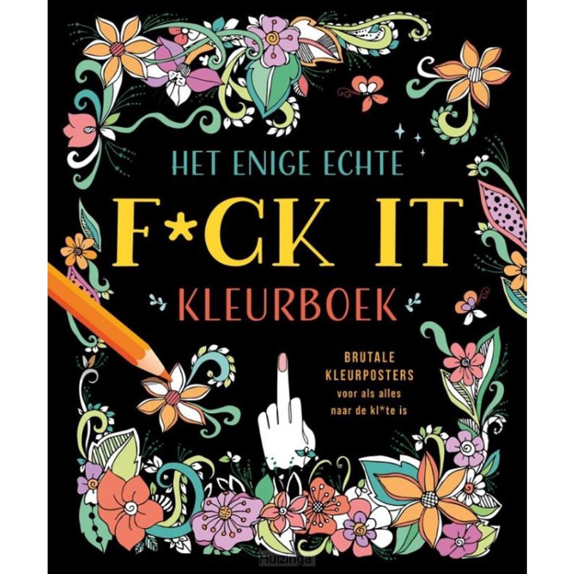 Deltas het enige echte f*ck it kleurboek