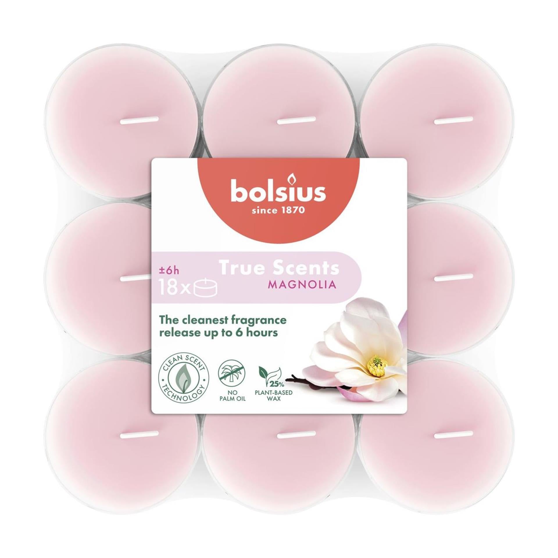 Bolsius geurtheelichten 18st magnolia