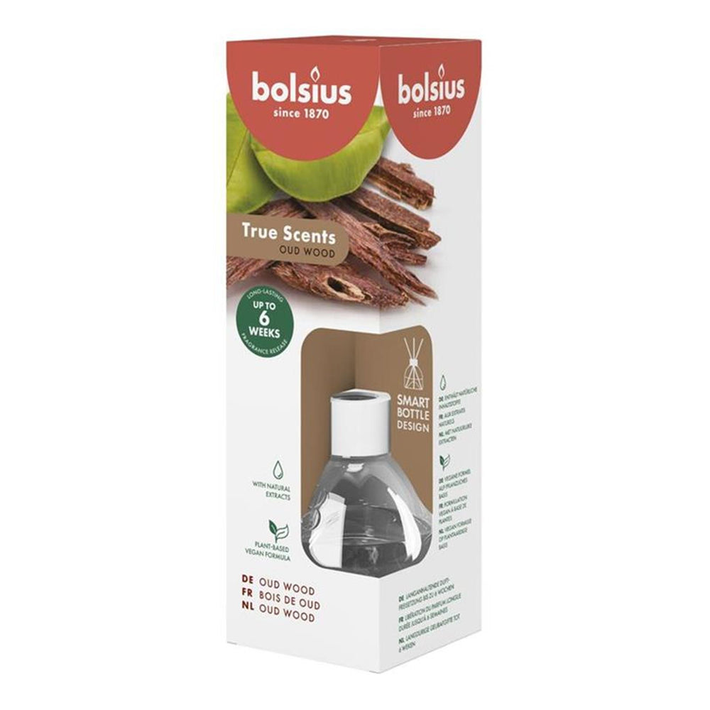 Bolsius geurstokjes 60 ml oud hout