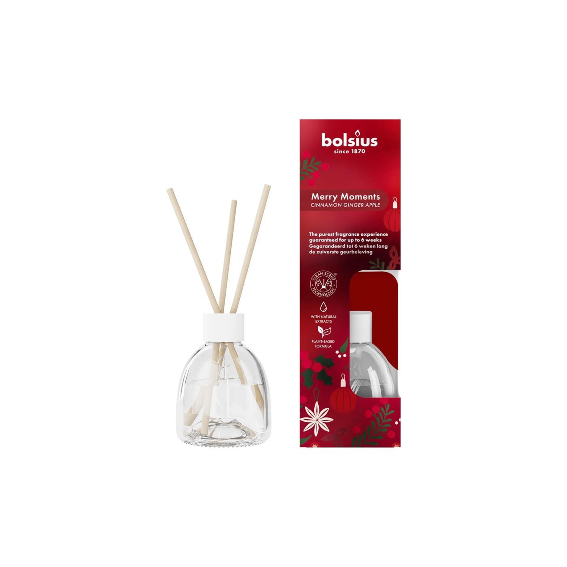 Bolsius geurstokjes merry moments 60ml