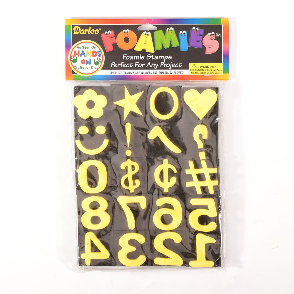 Darice • foamies stamp numbers