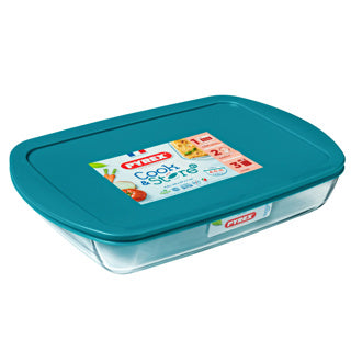 Pyrex kookopberger vershoudbakje 4,9l deksel