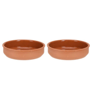 Uitstekende huishoudelijke terracotta tapasschalen 2 stuks