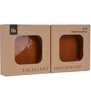 Uitstekende huishoudelijke terracotta tapasschalen 2 stuks