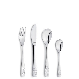 Amefa kinderbestek 4-delig bosvriendjes