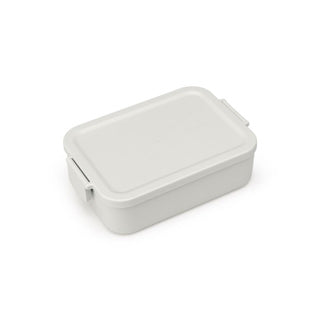 Brabantia lunchbox make take medium lichtgrijs | 2 stuks