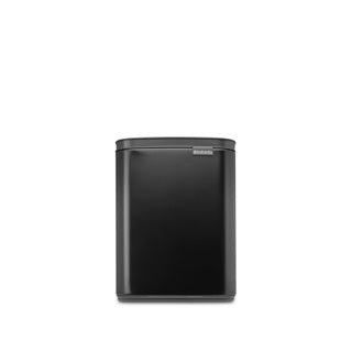 Brabantia afvalemmer, 7l - matzwart