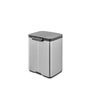 Brabantia bo afvalemmer, 7l - mat staal vingerafdrukbestendig
