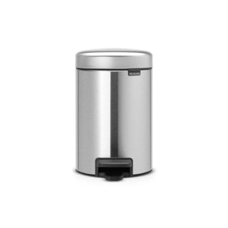 Brabantia newicon pedaalemmer, 3l - mat staal