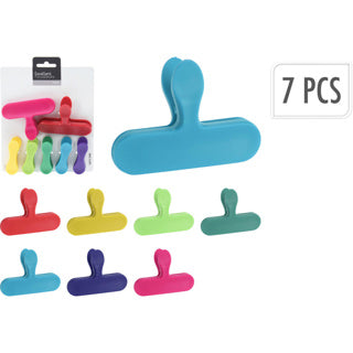 Uitstekende huishoudartikelen vershoudclips set van 7 stuks