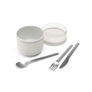 Brabantia yoghurtbeker make neem 0,5l lichtgrijs