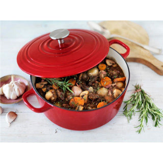 Bk bourgogne braadpan ø28 cm chili rood