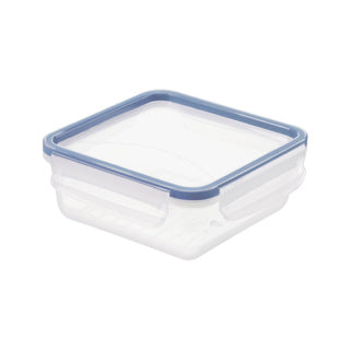 Rotho vershouddoos vierkant 0,8 l clic lock blauw | 2 stuks
