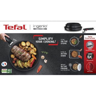 Tefal volumeset 3-delig ( 24 28cm + handgreep)