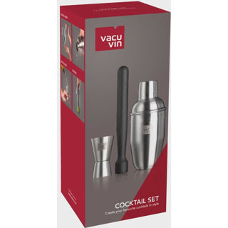 Vacuvin cocktailset starterset 3-delig